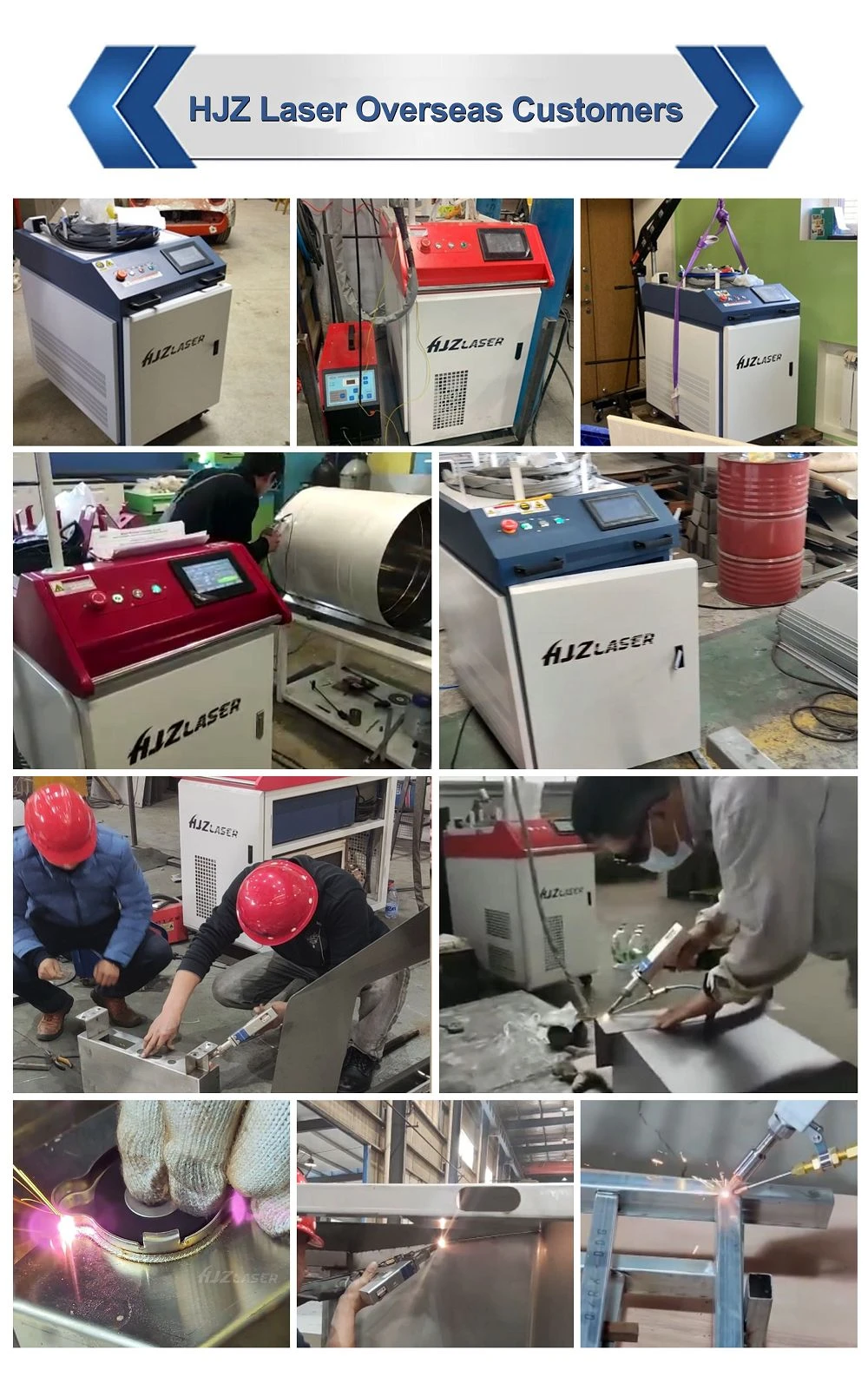 laser welding machine customer001